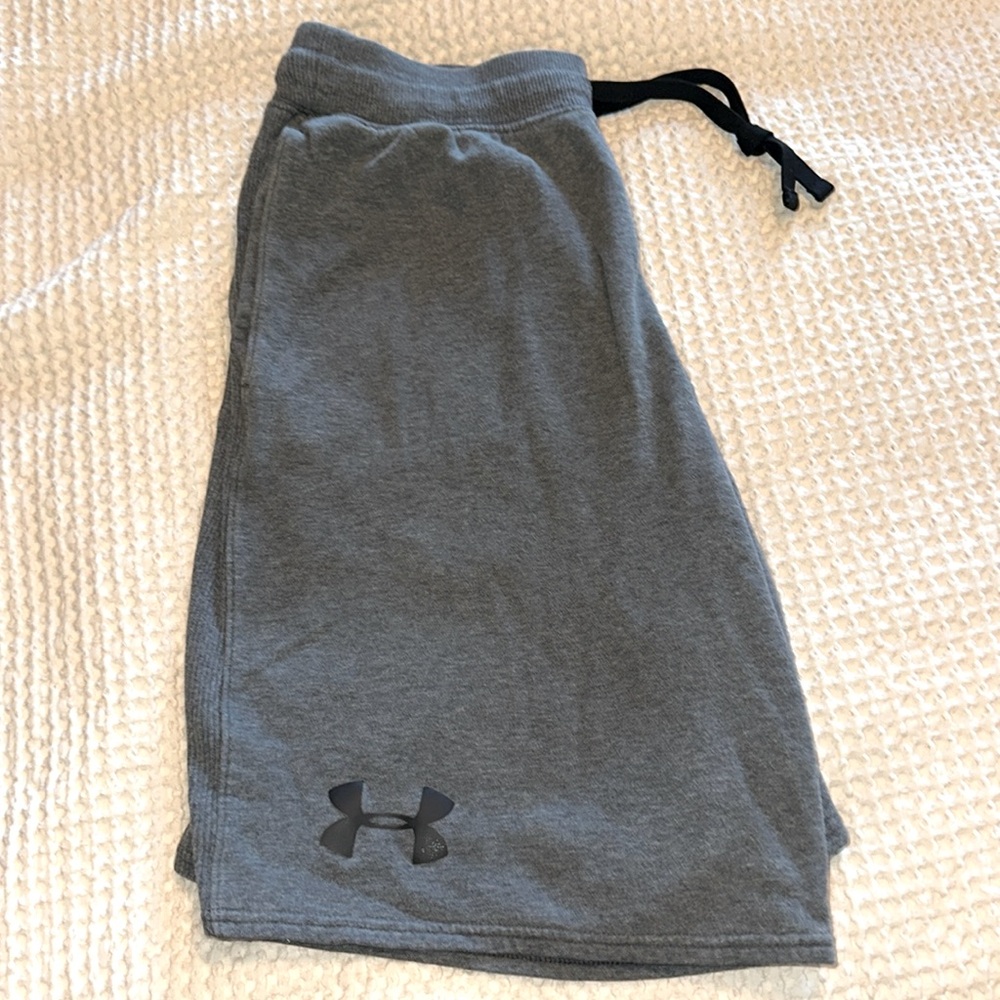 Under Armour Pocketed Terry Shorts Sz MD